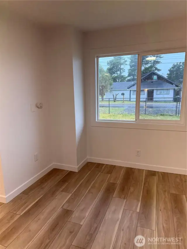 All new flooring