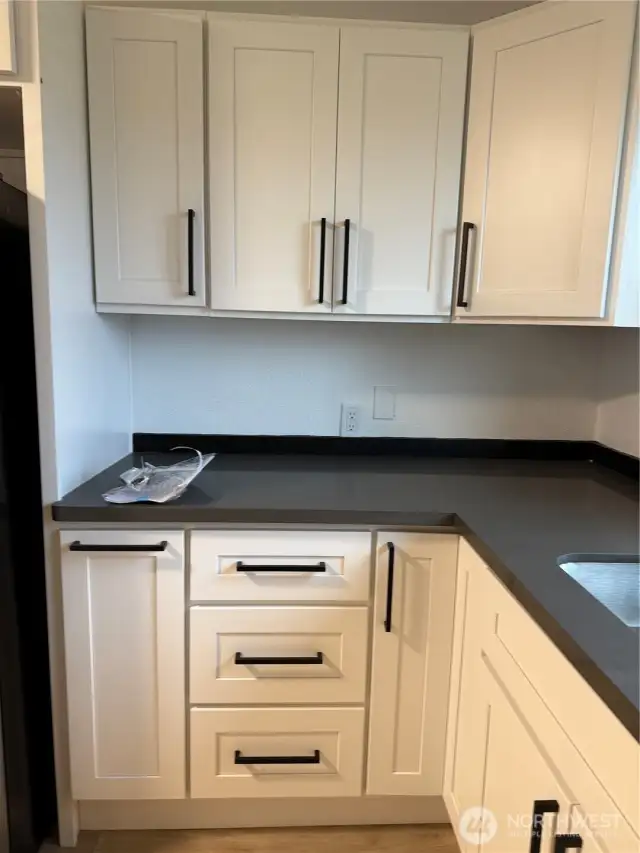 New cabinets