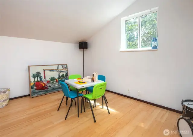 Another view of the non confirming 3rd bedroom on second floor.