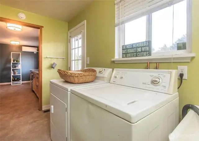 Spacious Laundry room