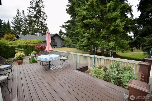 deck off living area
