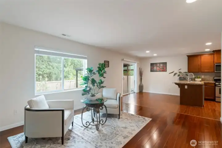 Open floor plan