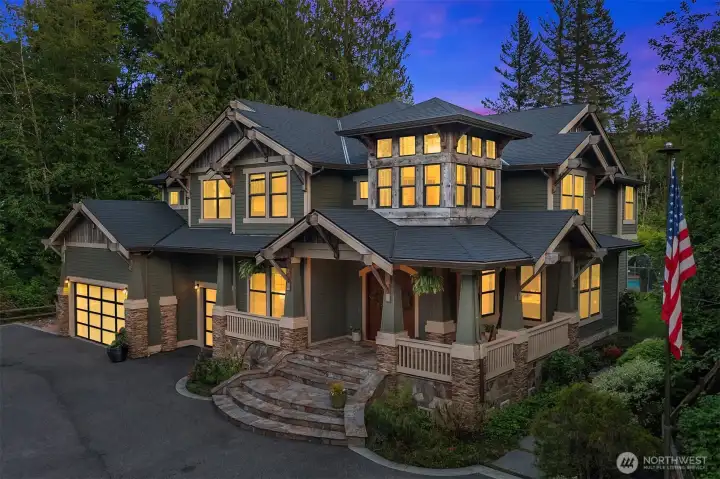 No expense was spared in the construction of this home.  High end finishes and custom details in every room.  Main house 4350sf, ADU 1080 sf, Outdoor patio 590 sf.