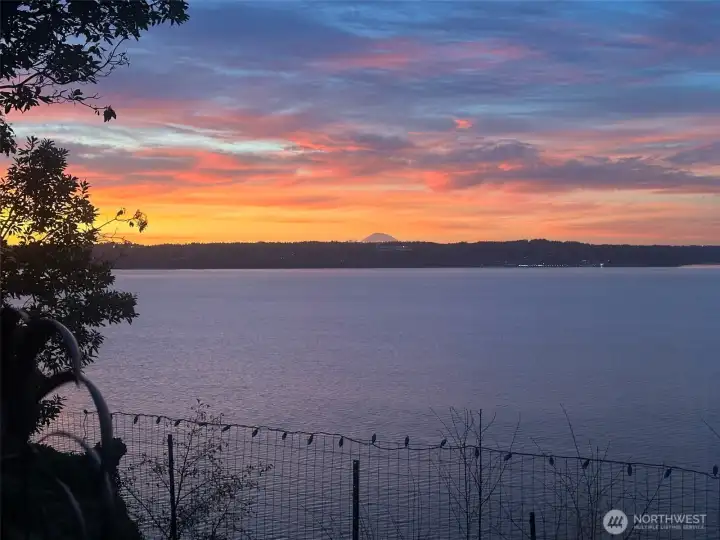 Gorgeous sunsets from your deck!