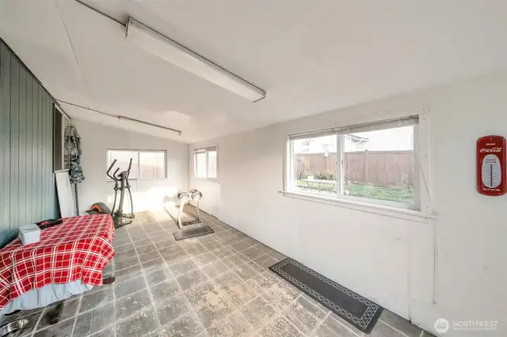 Extra utility - workout / Family Room