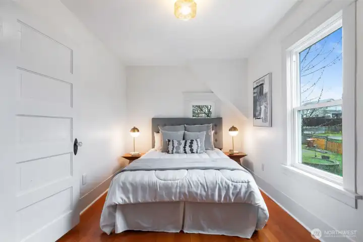 Bedroom 3 faces north