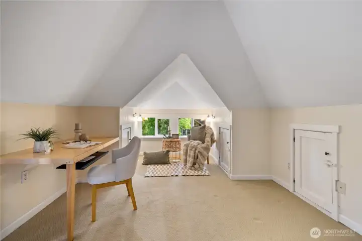 Finished attic