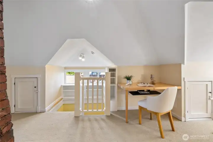 Finished attic
