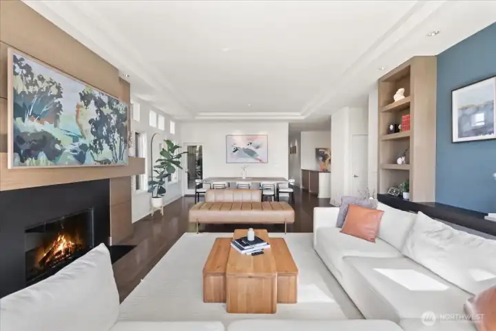 Light-filled interiors with curated finishes