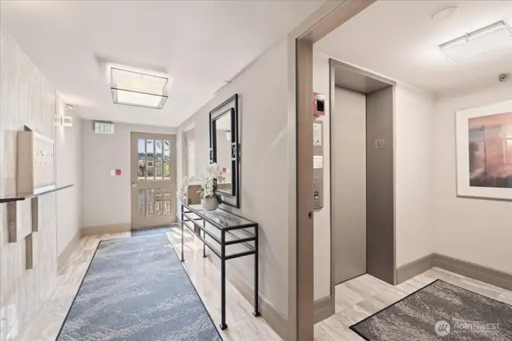 Secure elevator access enhances comfort and convenience
