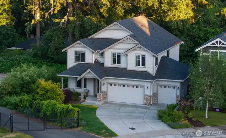 Welcome home to Ashford Park - this stunning corner lot offers privacy and serenity.