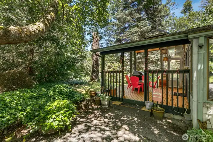 Covered Deck