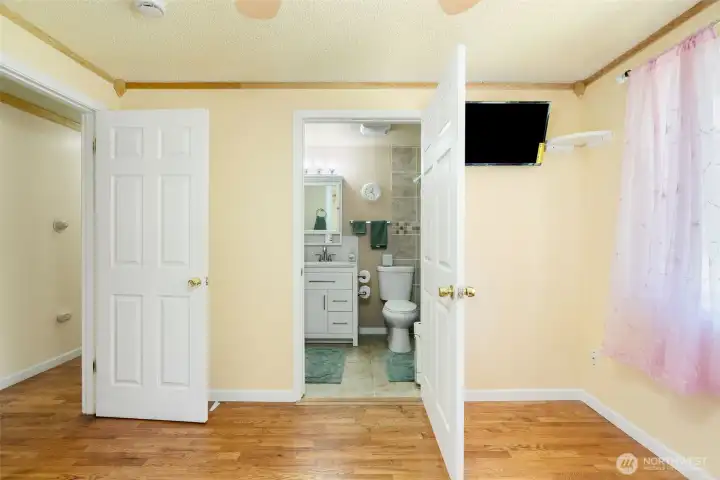 Bedroom #4 with connected Bath