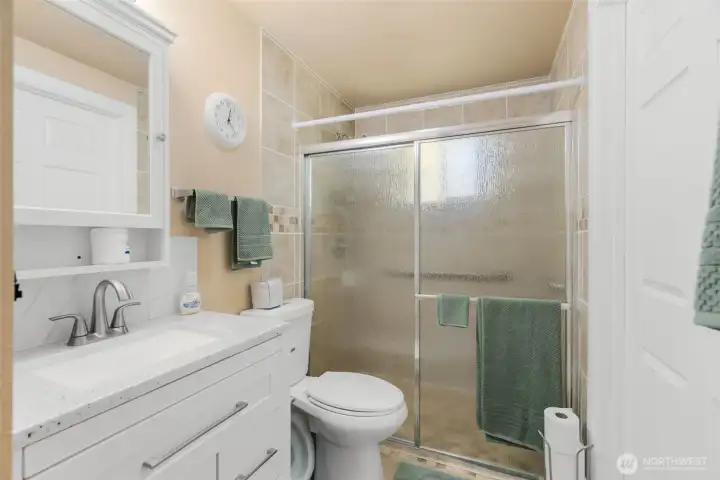 Guest Bath, also connected to Bedroom #4