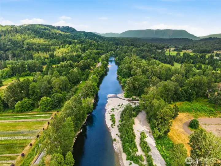 The Snoqualmie River. Perfect for summertime river floats. The Snoqualmie River. Perfect for summertime river floats.
