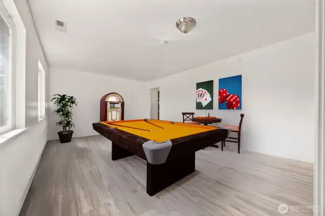 Large Recreation room-Virtually staged