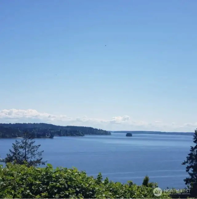 Dead Mans Island from the top of the trail