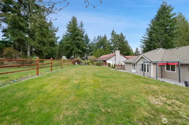Tons of room to enjoy the outdoors!