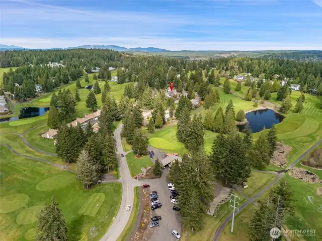 Proximity to the Lakeland Village Golf Course Pro Shop.