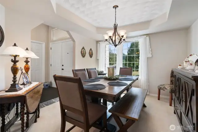 Formal Dining Room just off the entry way.