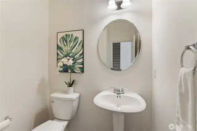 Bathroom on the main floor.