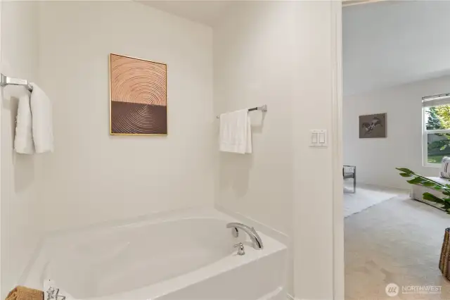 Master bathroom