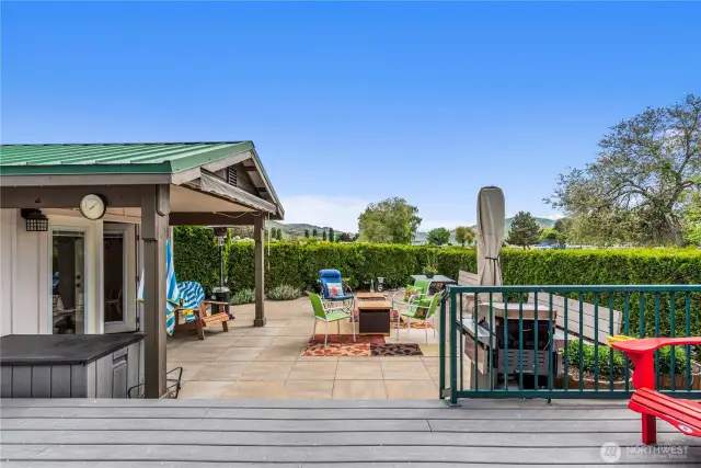 Step into your very private backyard oasis