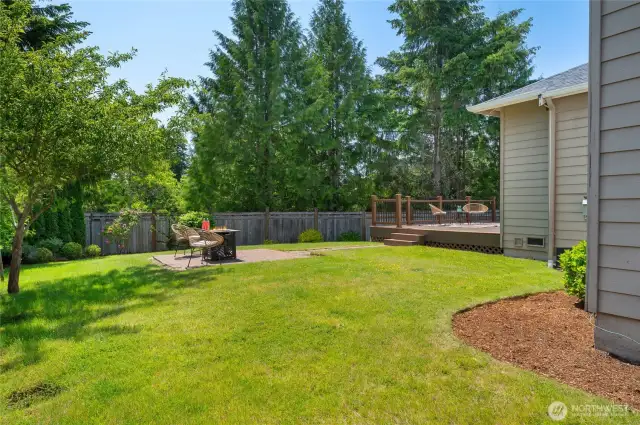 Lots of room for outdoor activities.