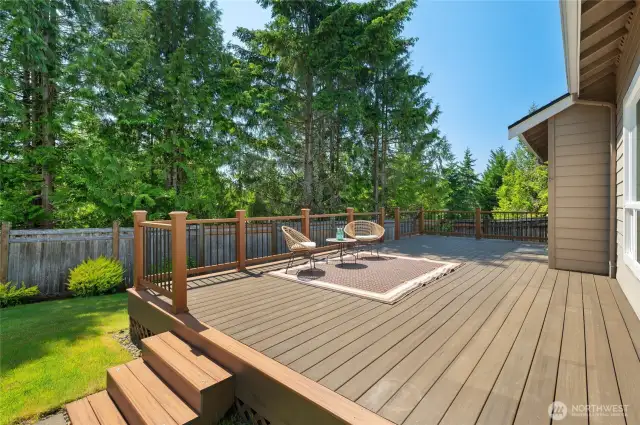 Peaceful and private.