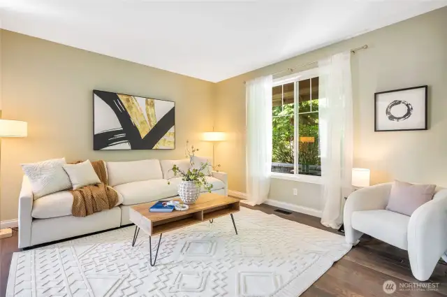 Relax or entertain in your formal living room.