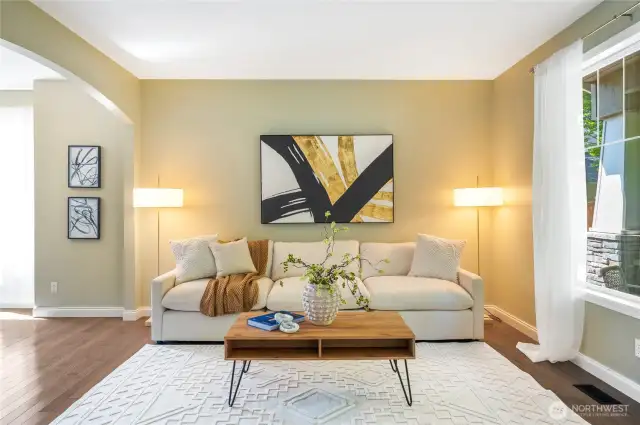 Another view of the formal living room.