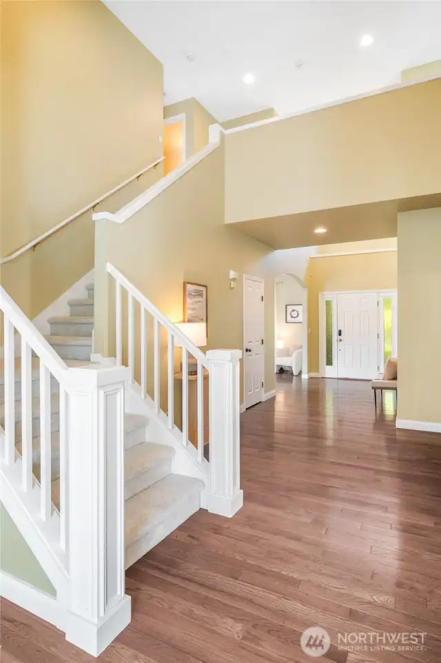 Looking back towards the front entry.