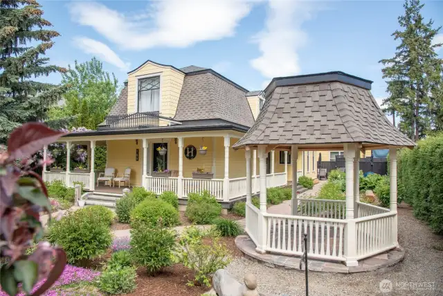 The restoration of the property began in earnest in 2018 and continued through to 2022.