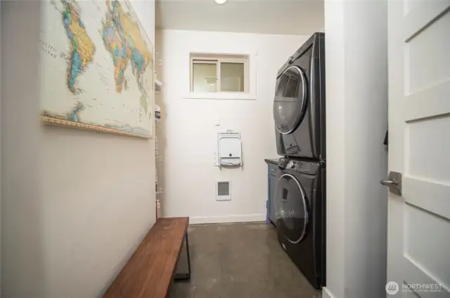 ADU utility area