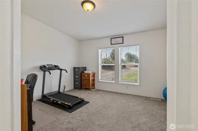 Office space located off of primary bedroom