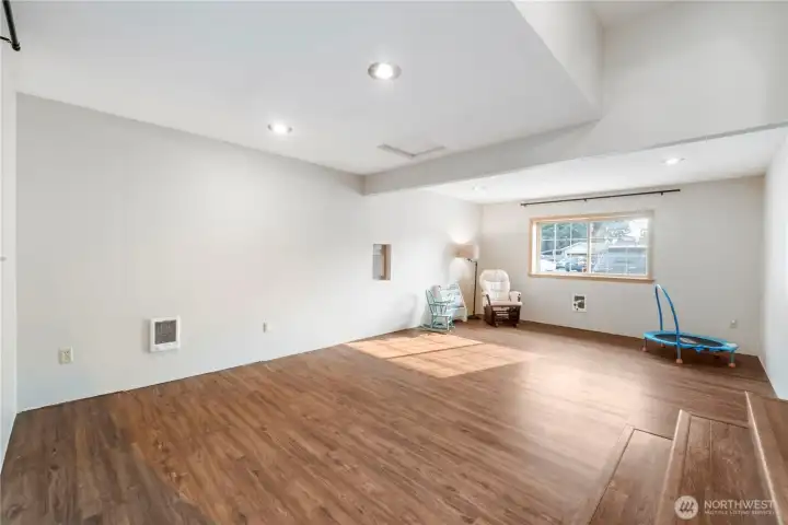 Sunken living room