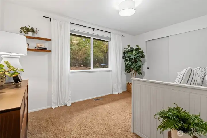 The additional finished room on the main floor could be used as a bedroom, office, nursery, gym  - you decide!