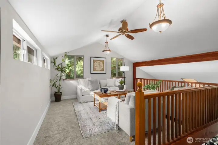 Welcome to the upstairs loft!