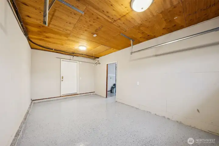 3rd garage bay, generator panel