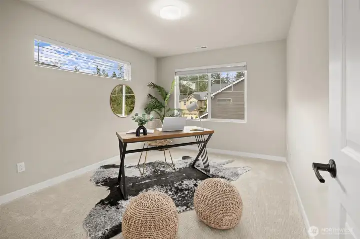 Upper level bedroom #4.