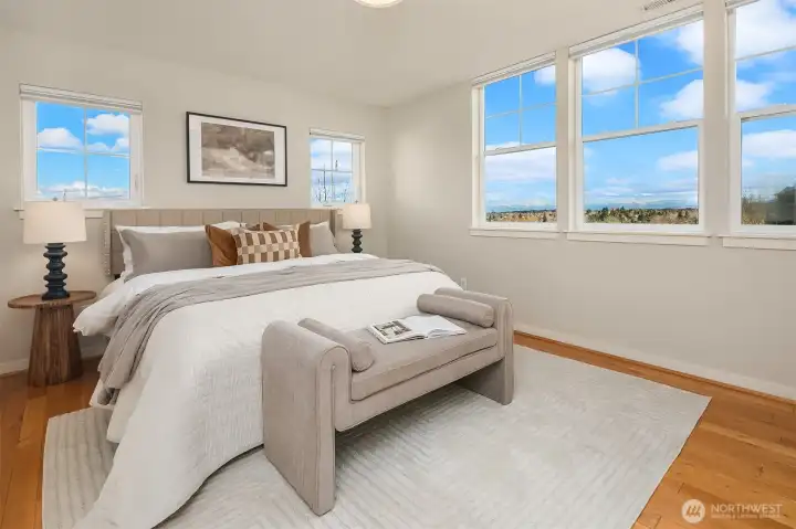 A primary with an epic view and light!