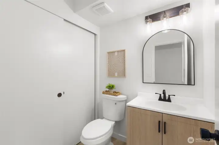 Half bath on the main