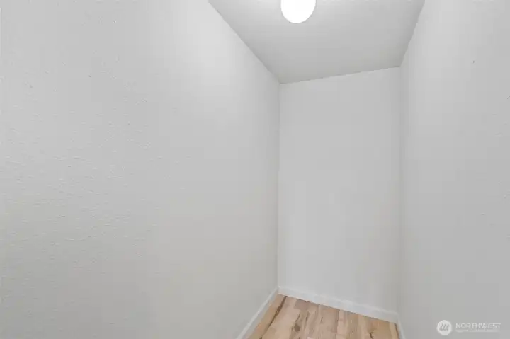 walk-in pantry is huge.