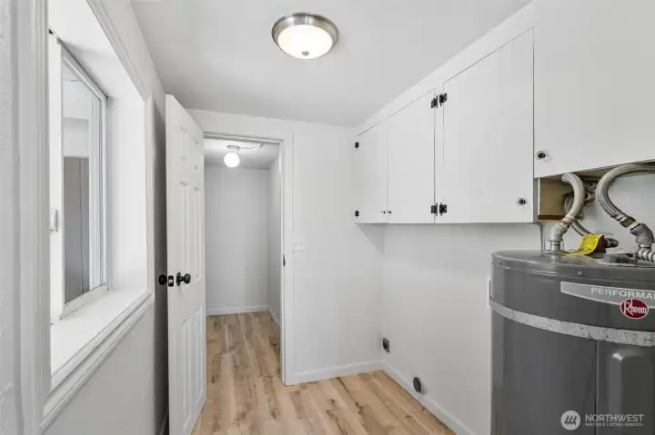 Convenient utility porch