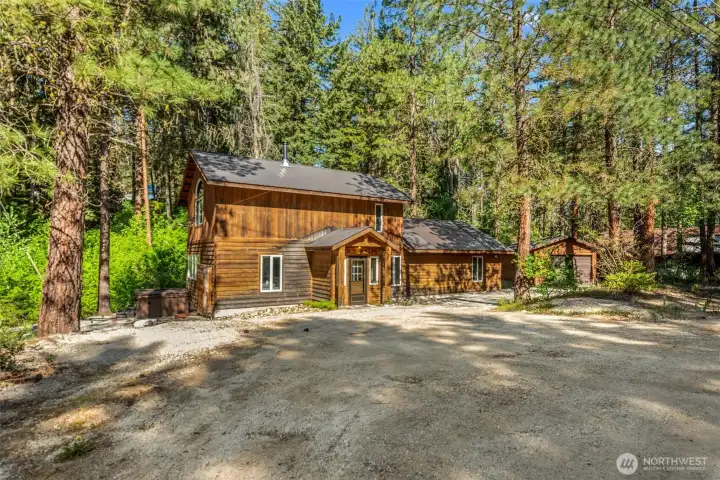 One car garage/storage included