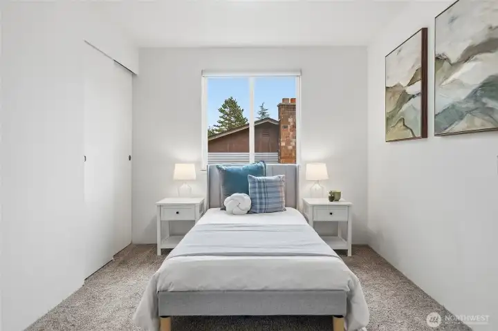 Another bedroom on upper level.