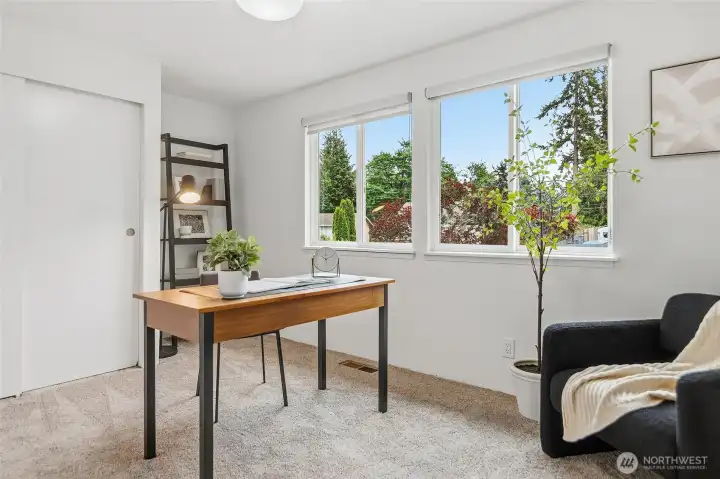 Four bedrooms - or use one for your home office.