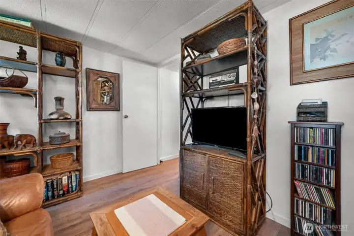 Bedroom #2 - currently used as a TV room