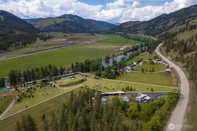 Approx Property boundaries 5.39 Acres