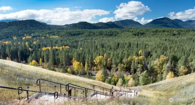 Cle Elum river below...let's go hike the 1000 steps!